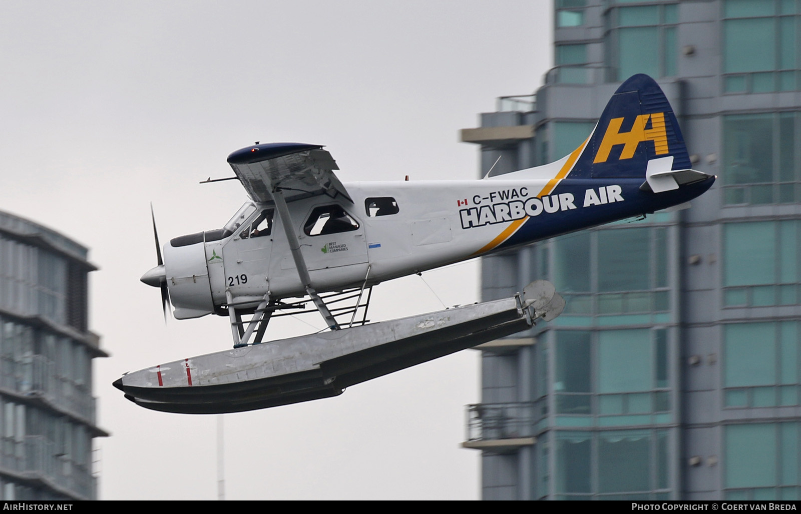 Aircraft Photo of C-FWAC | De Havilland Canada DHC-2 Beaver Mk.1 | Harbour Air | AirHistory.net #802985