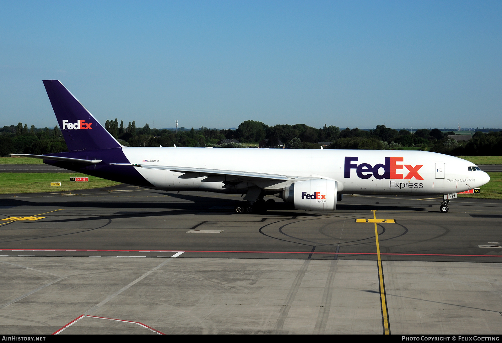 Aircraft Photo of N882FD | Boeing 777-F28 | FedEx Express - Federal Express | AirHistory.net #802991