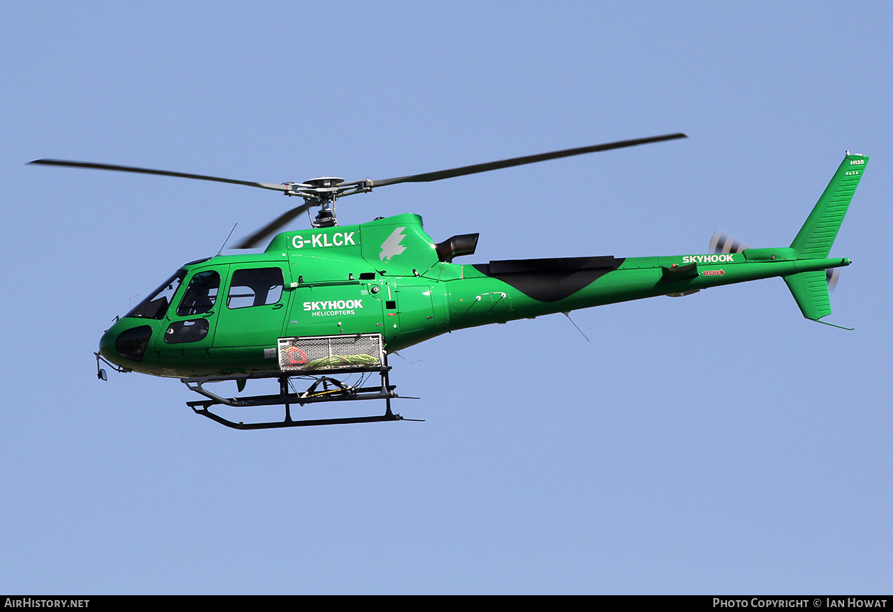 Aircraft Photo of G-KLCK | Airbus Helicopters H-125 | Skyhook Helicopters | AirHistory.net #802993