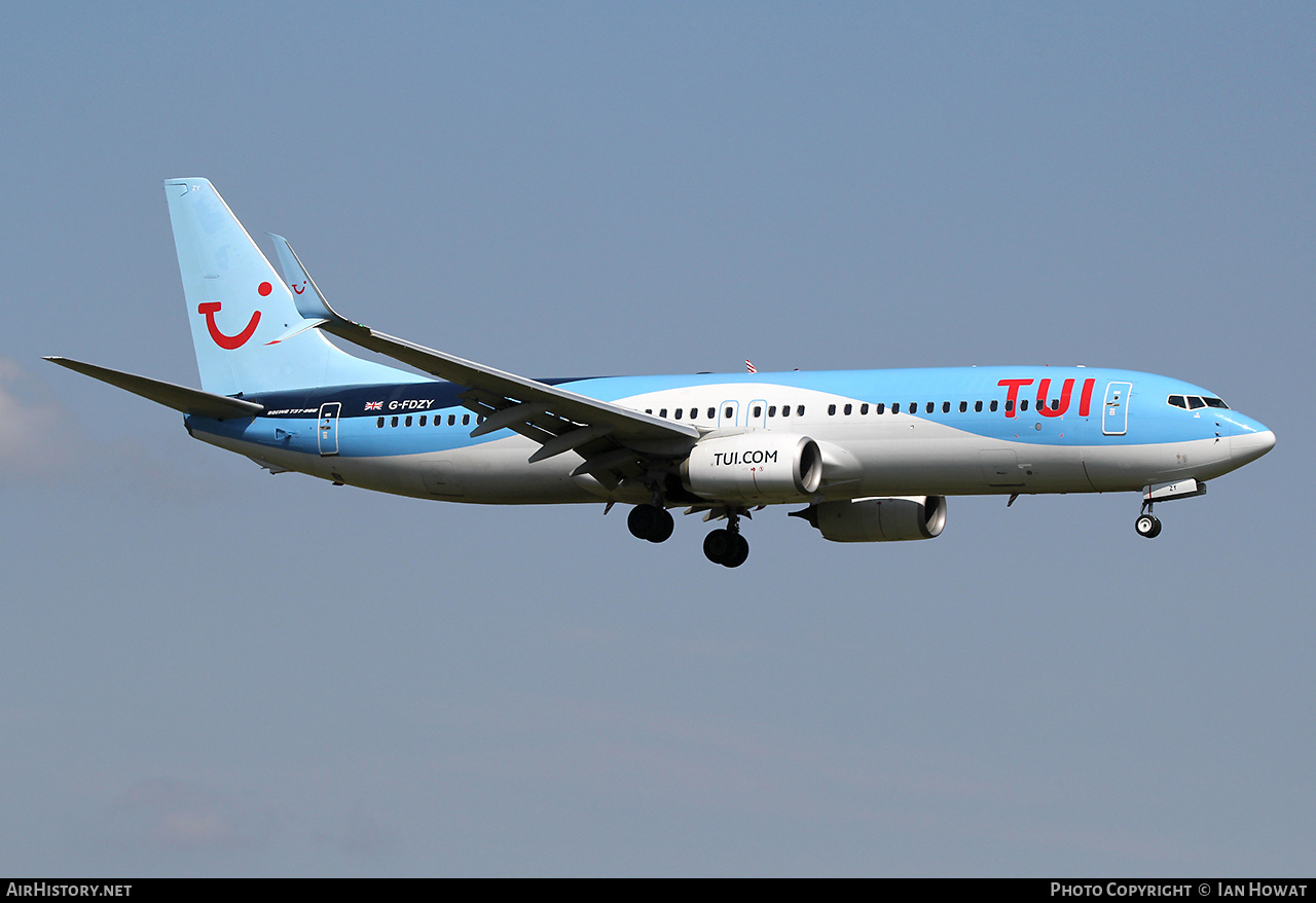 Aircraft Photo of G-FDZY | Boeing 737-8K5 | TUI | AirHistory.net #803010