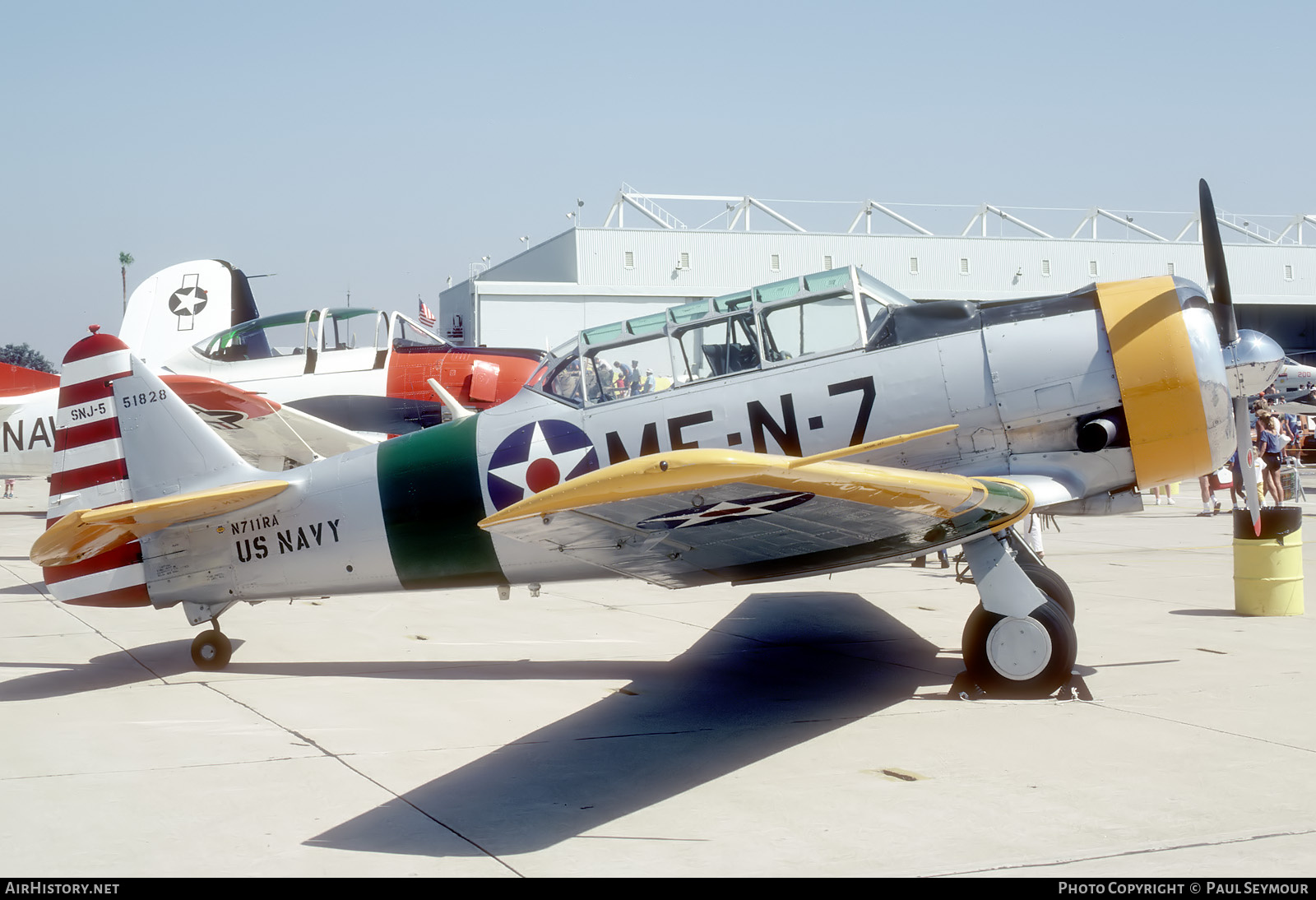 Aircraft Photo of N711RA / 51828 | North American SNJ-5 Texan | USA - Navy | AirHistory.net #803011