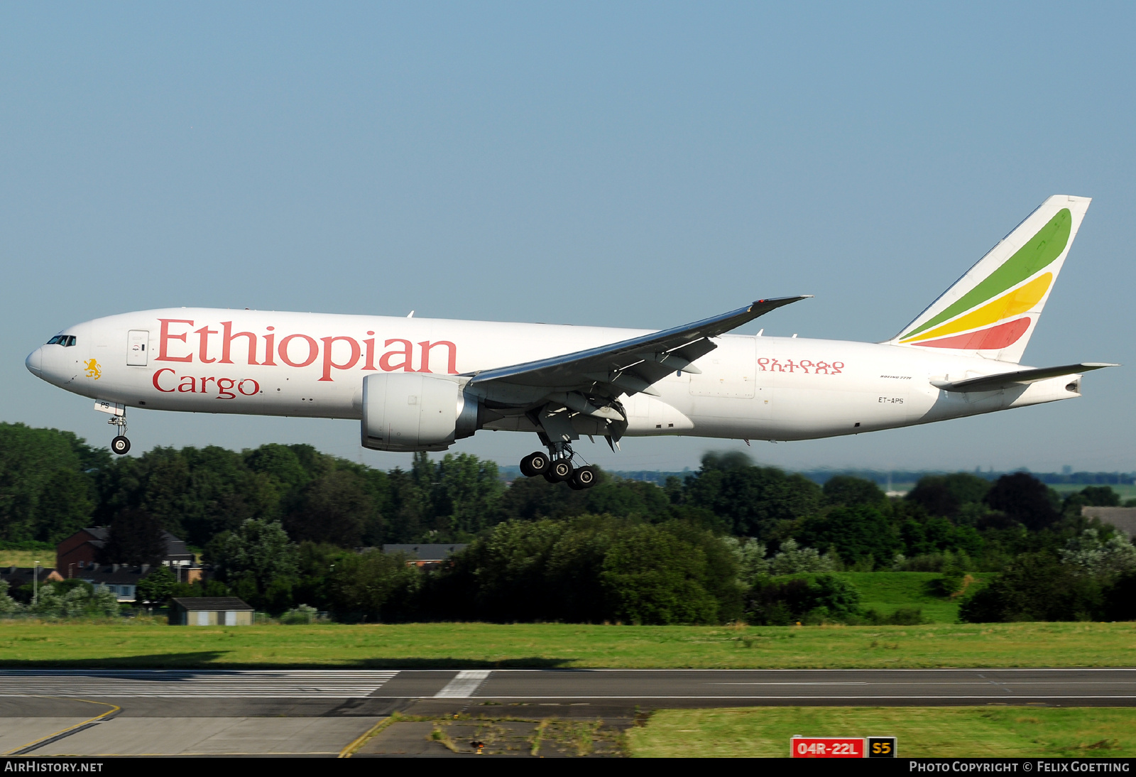 Aircraft Photo of ET-APS | Boeing 777-F6N | Ethiopian Airlines Cargo | AirHistory.net #803016