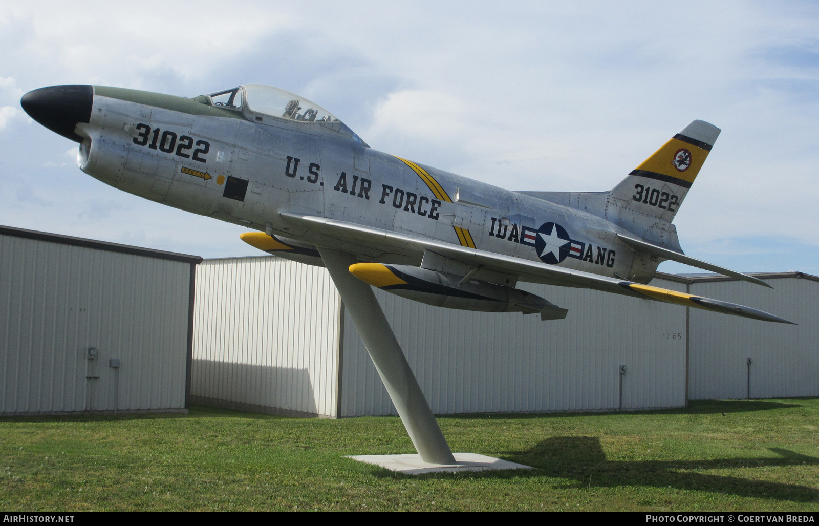 Aircraft Photo of 53-1022 / 31022 | North American F-86L Sabre | USA - Air Force | AirHistory.net #803018