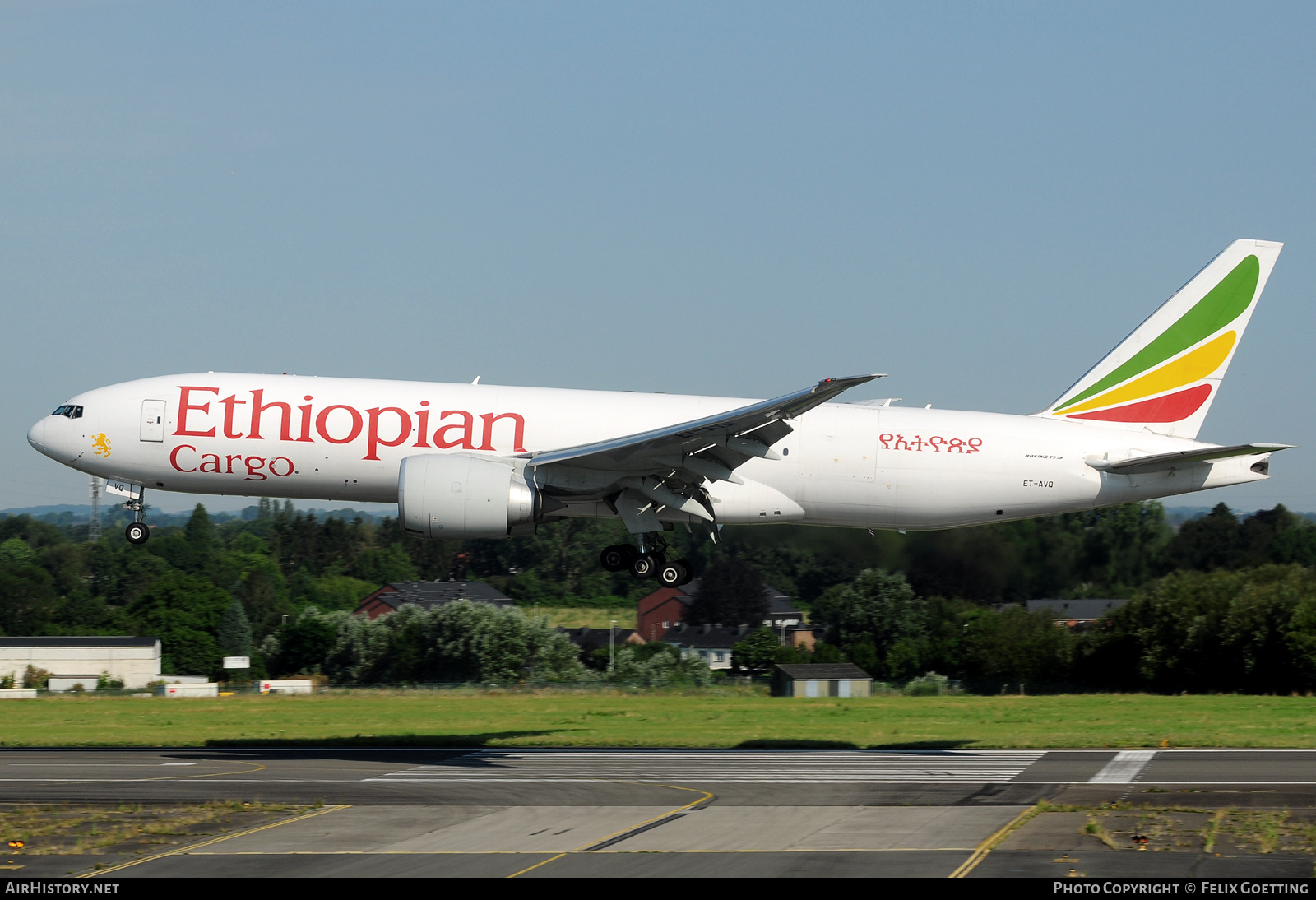 Aircraft Photo of ET-AVQ | Boeing 777-F | Ethiopian Airlines Cargo | AirHistory.net #803026