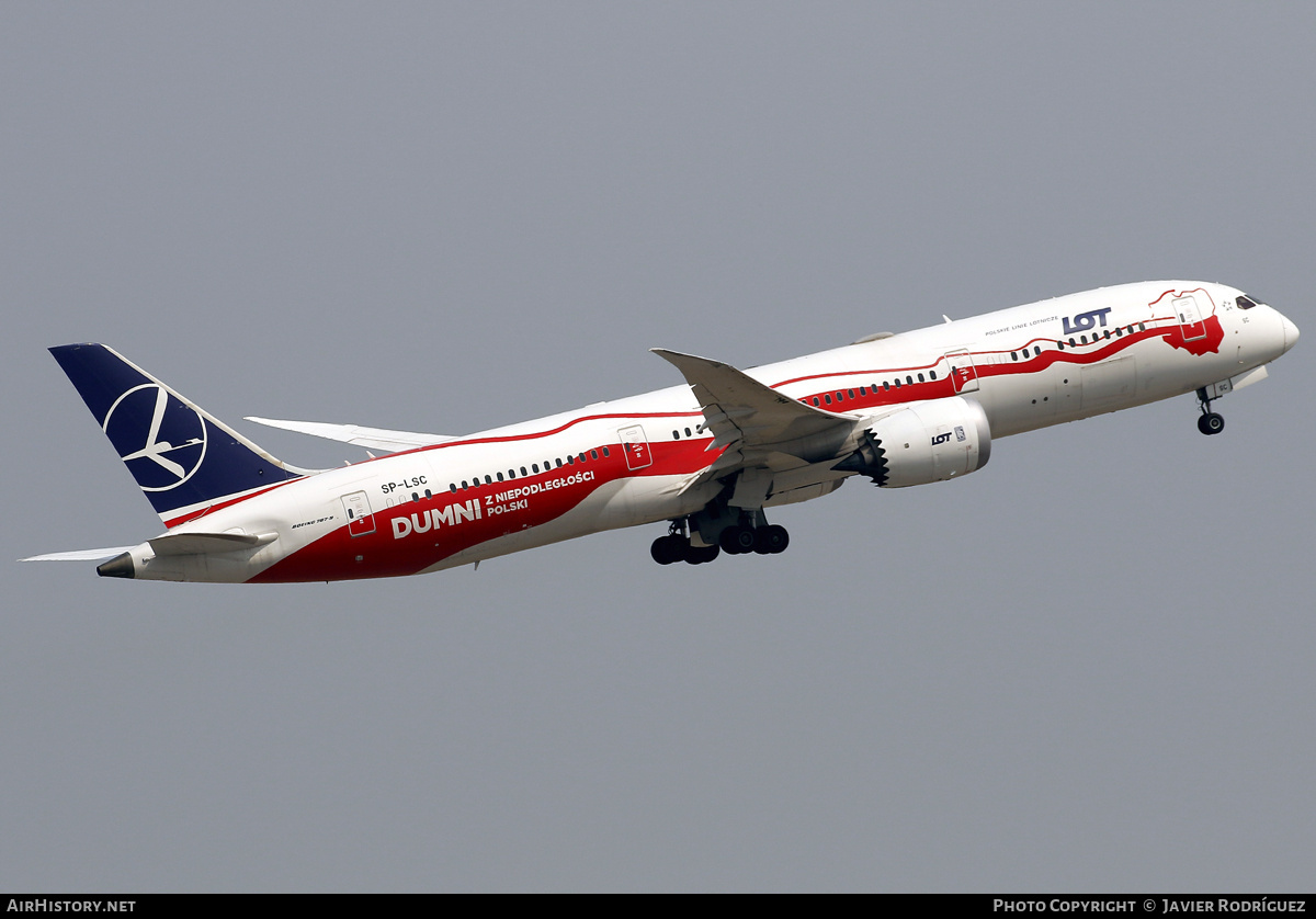 Aircraft Photo of SP-LSC | Boeing 787-9 Dreamliner | LOT Polish Airlines - Polskie Linie Lotnicze | AirHistory.net #803033
