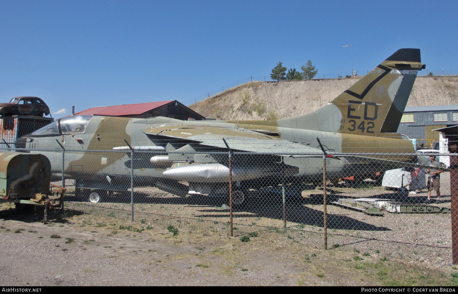 Aircraft Photo of 71-0342 / AF71-342 | LTV A-7D Corsair II | USA - Air Force | AirHistory.net #803044