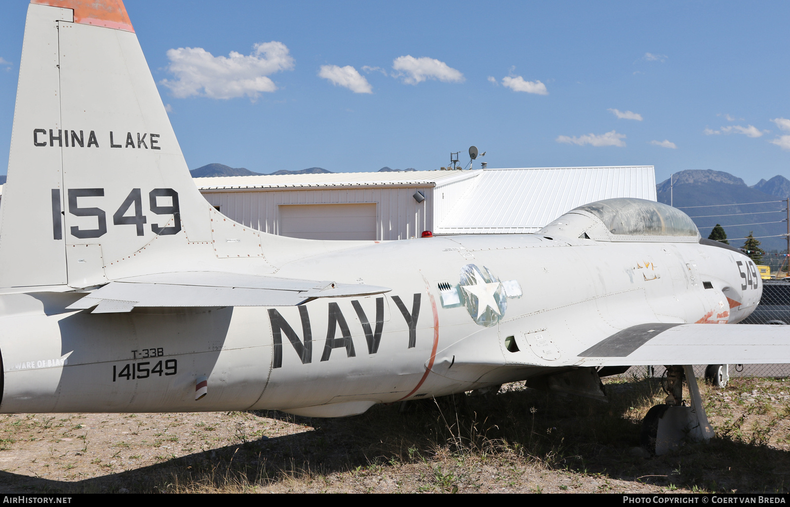Aircraft Photo of 141549 / 1549 | Lockheed T-33B | USA - Navy | AirHistory.net #803050