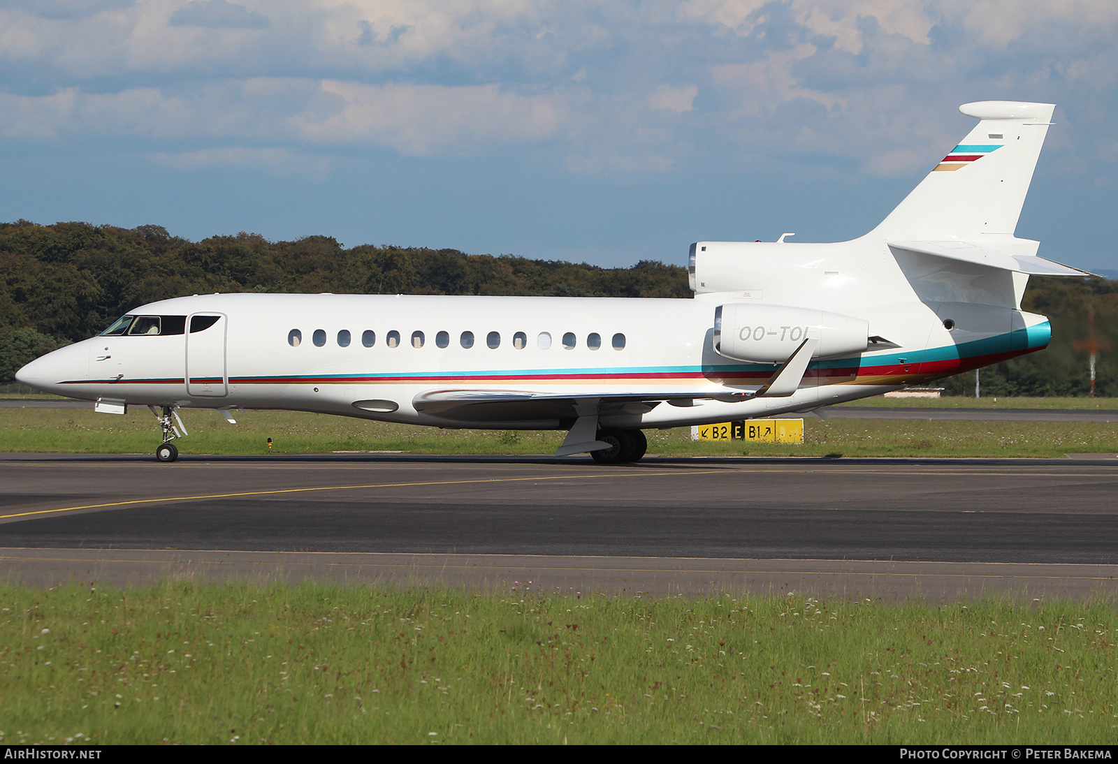 Aircraft Photo of OO-TOI | Dassault Falcon 7X | AirHistory.net #803053