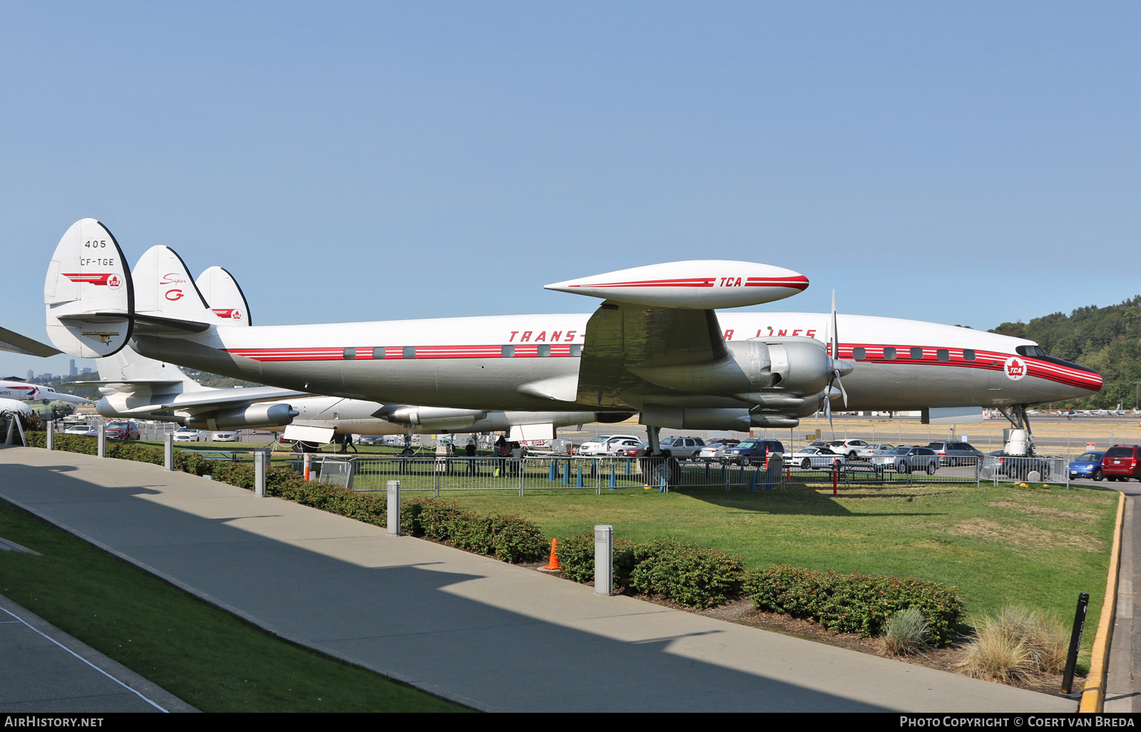Aircraft Photo of CF-TGE | Lockheed L-1049G Super Constellation | Trans-Canada Air Lines - TCA | AirHistory.net #803059