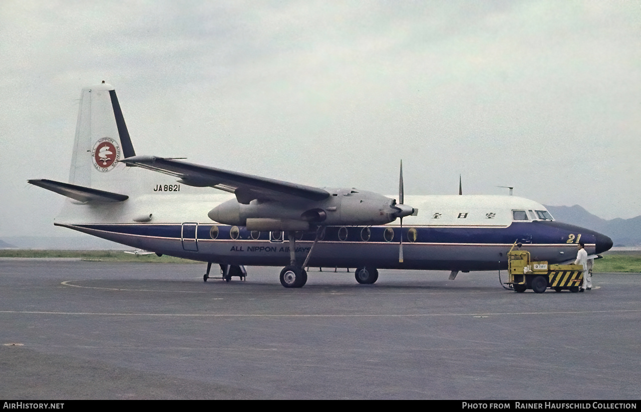 Aircraft Photo of JA8621 | Fokker F27-200 Friendship | All Nippon Airways - ANA | AirHistory.net #803062