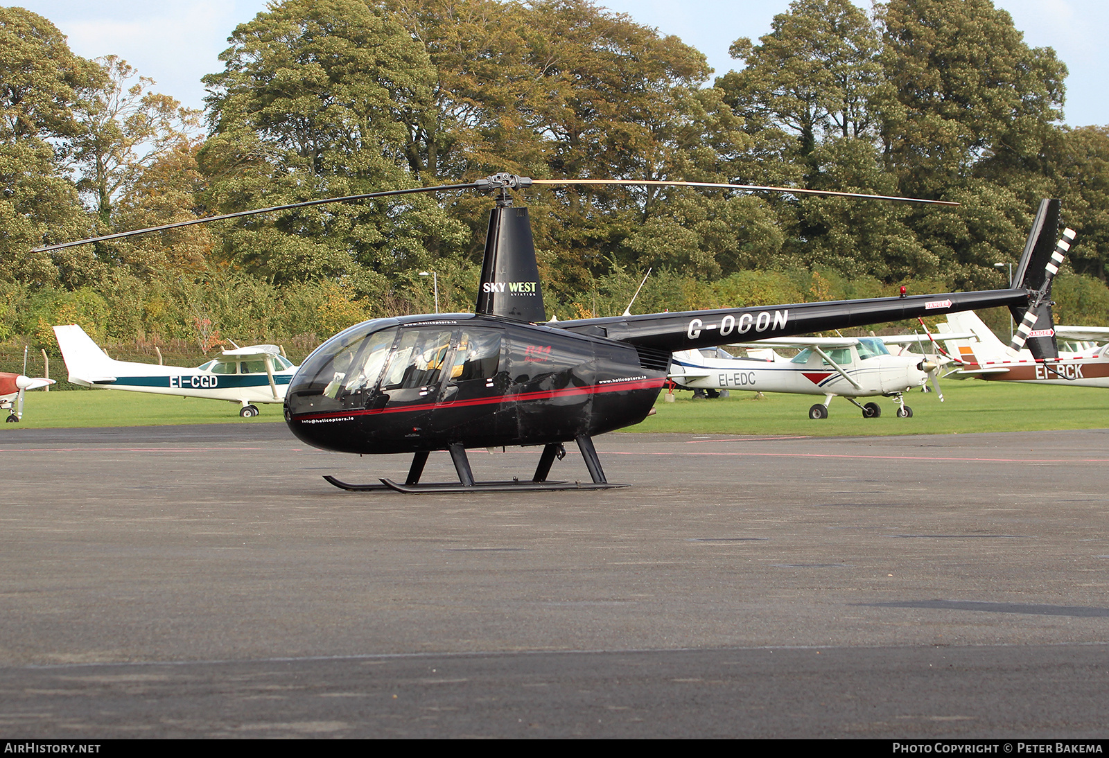 Aircraft Photo of G-OCON | Robinson R-44 Astro | Skywest Aviation | AirHistory.net #803072