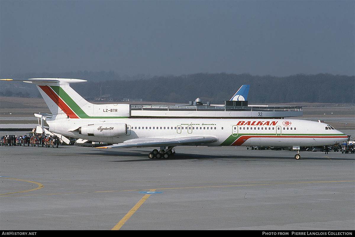 Aircraft Photo of LZ-BTR | Tupolev Tu-154B-2 | Balkan - Bulgarian Airlines | AirHistory.net #803078