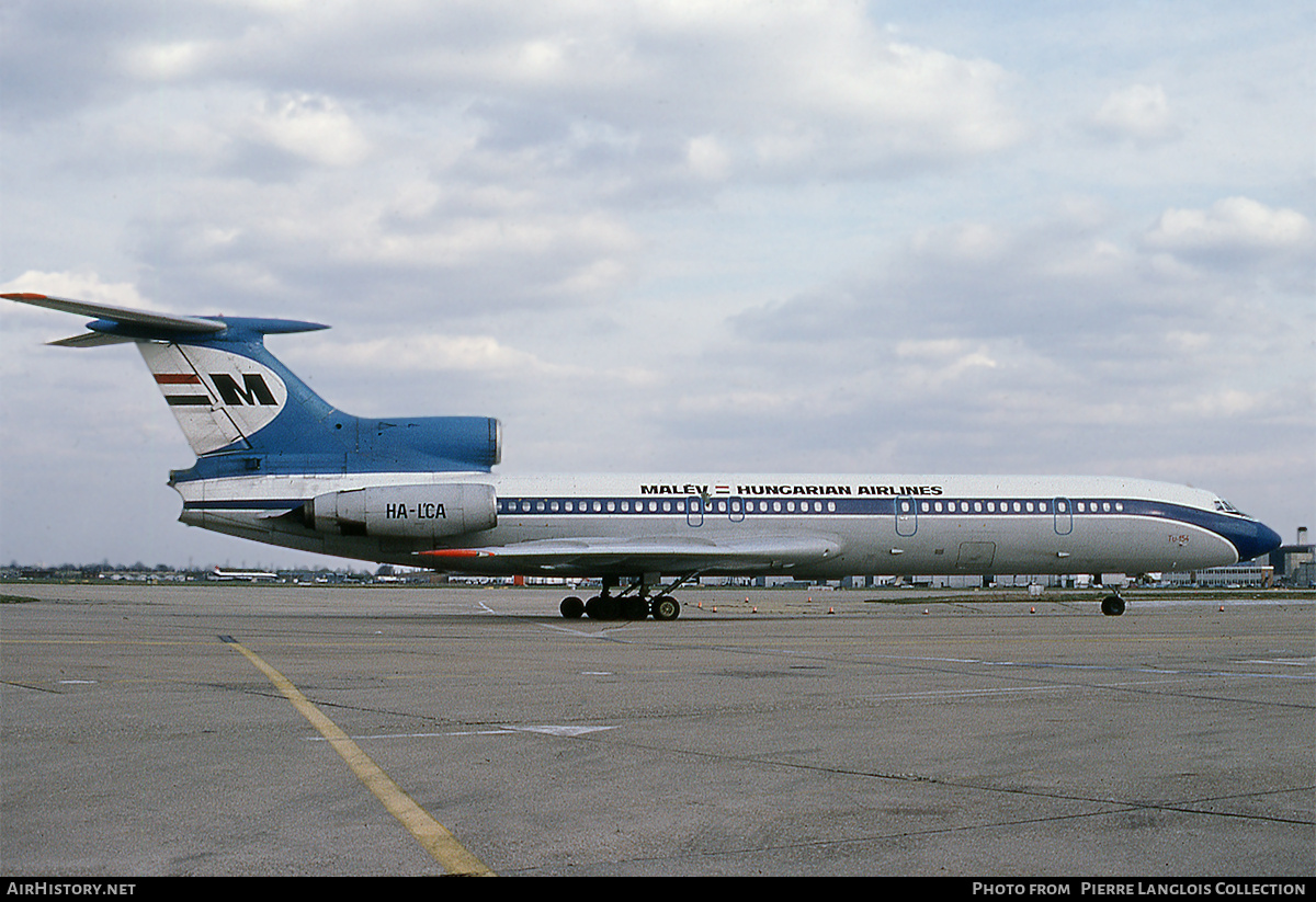 Aircraft Photo of HA-LCA | Tupolev Tu-154 | Malév - Hungarian Airlines | AirHistory.net #803097
