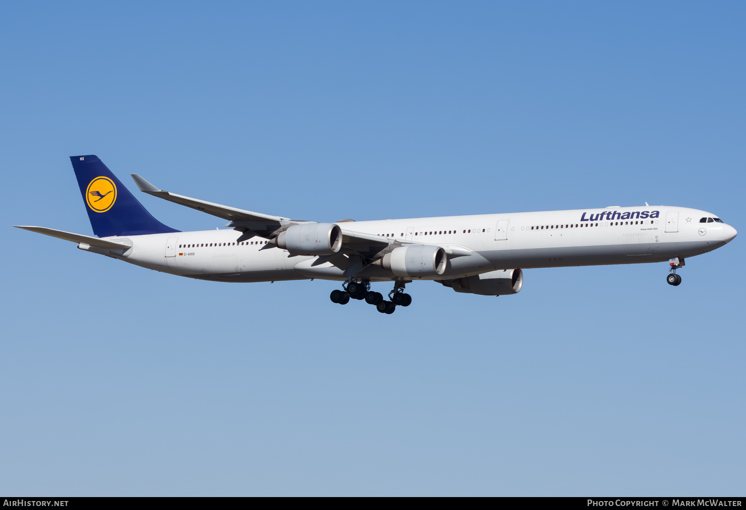 Aircraft Photo of D-AIHX | Airbus A340-642 | Lufthansa | AirHistory.net #803098
