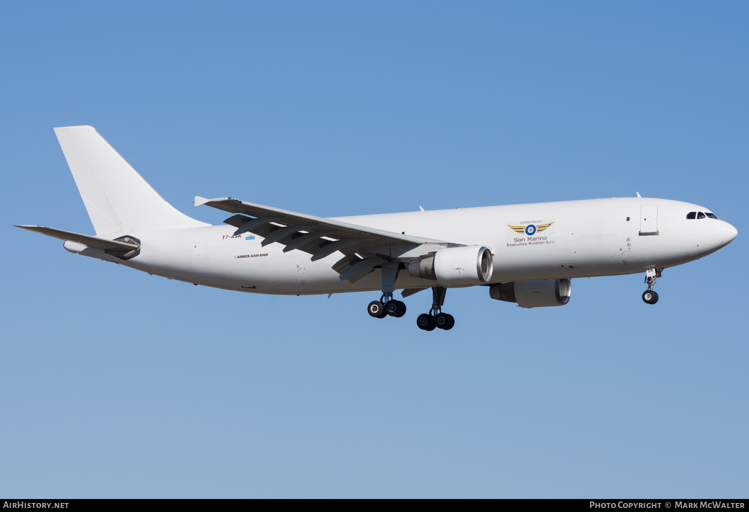 Aircraft Photo of T7-ASK | Airbus A300B4-605R(F) | San Marino Executive Aviation | AirHistory.net #803100