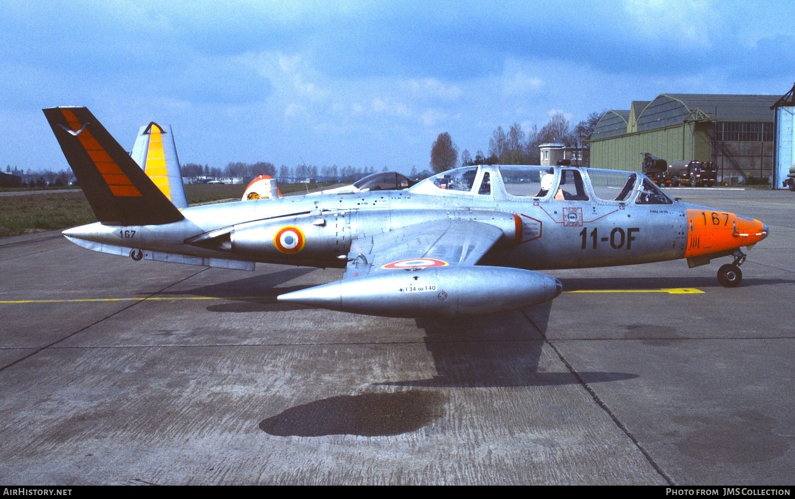 Aircraft Photo of 167 | Fouga CM-170R Magister | France - Air Force | AirHistory.net #803107