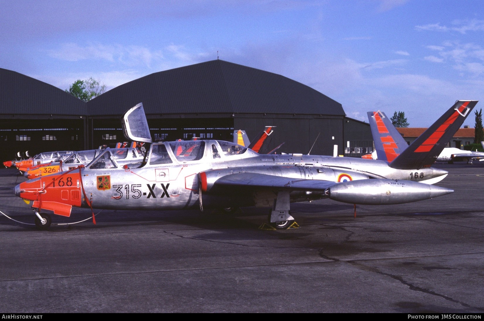 Aircraft Photo of 168 | Fouga CM-170R Magister | France - Air Force | AirHistory.net #803112