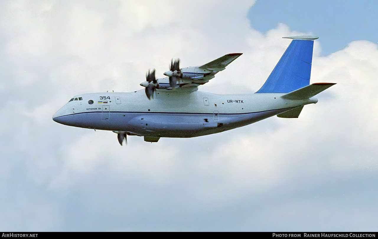Aircraft Photo of UR-NTK | Antonov An-70 | Antonov Design Bureau | AirHistory.net #803117