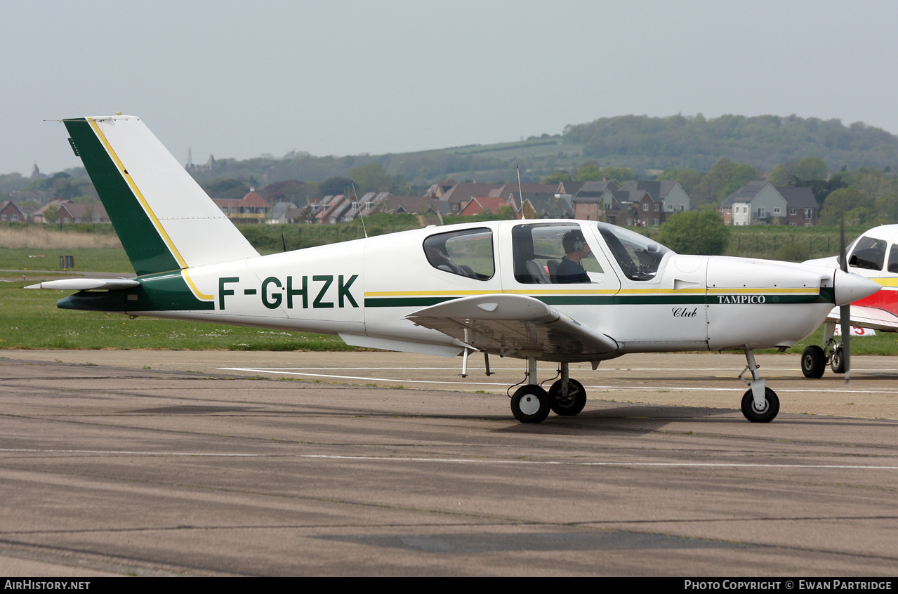 Aircraft Photo of F-GHZK | Socata TB-9 Tampico Club | AirHistory.net #803135