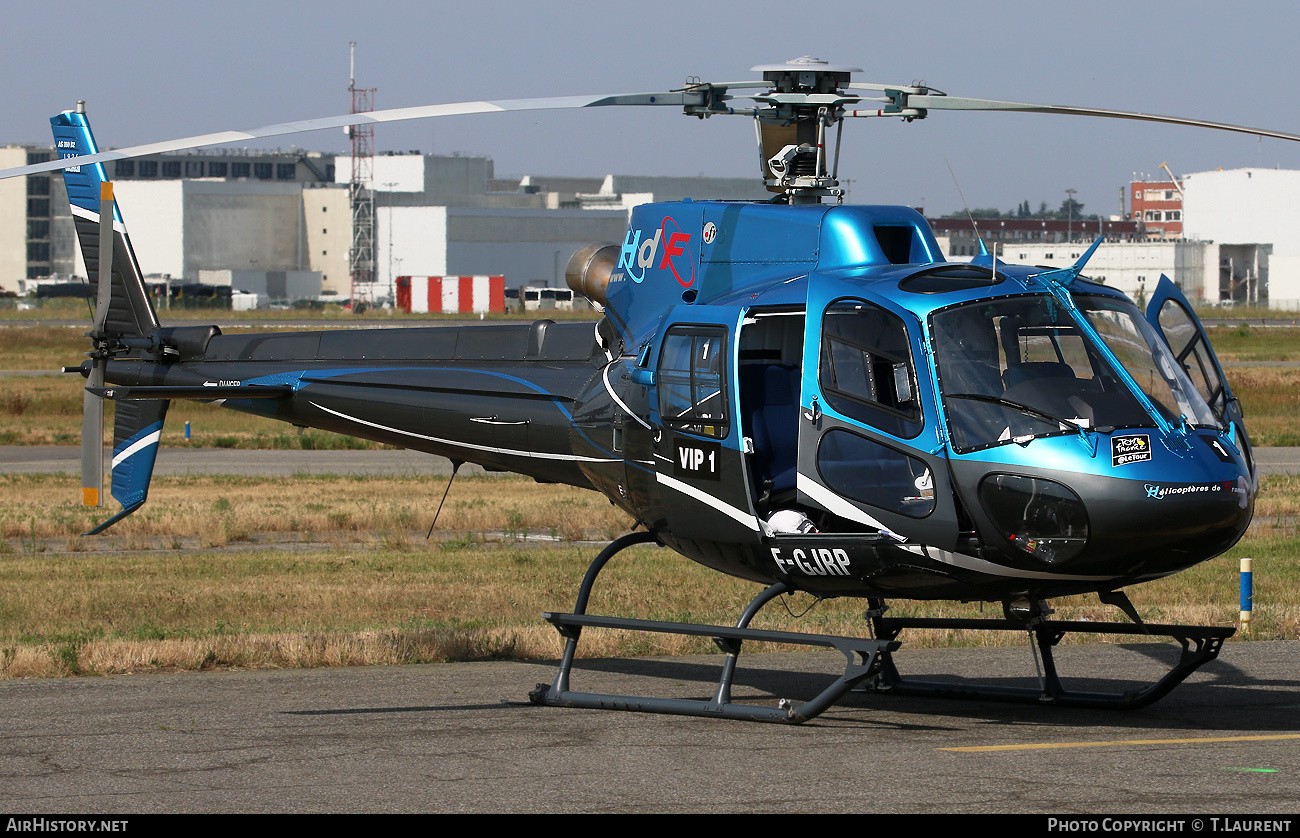 Aircraft Photo of F-GJRP | Aerospatiale AS-350B-2 Ecureuil | HdF - Hélicoptères de France | AirHistory.net #803138