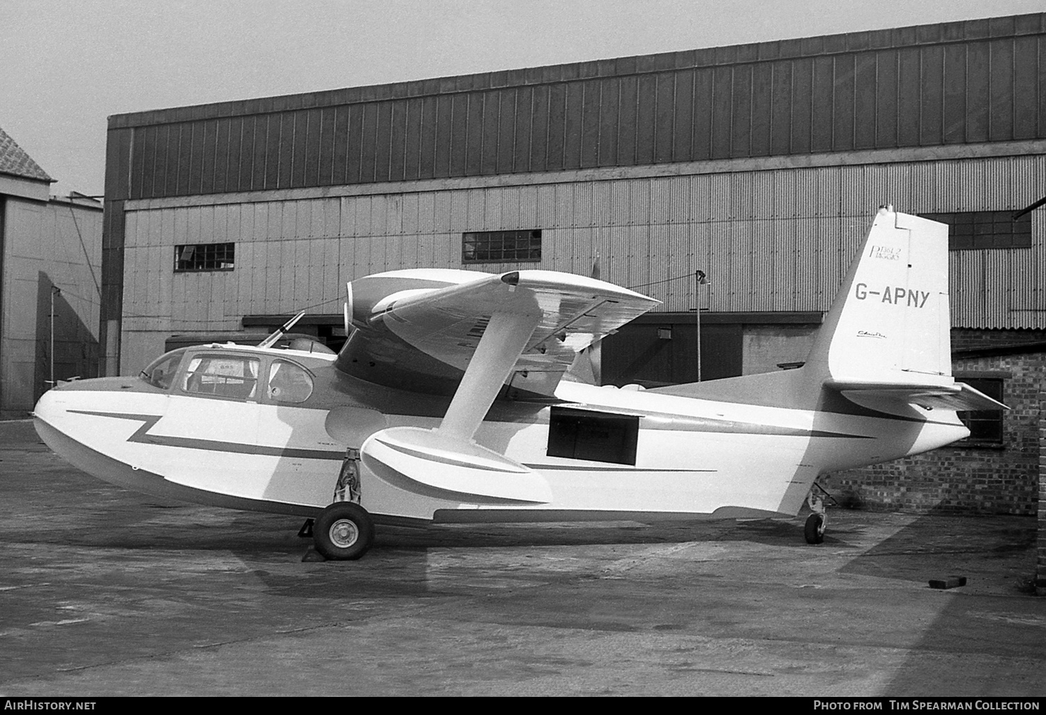 Aircraft Photo of G-APNY | Piaggio P-136L-2 | AirHistory.net #803151