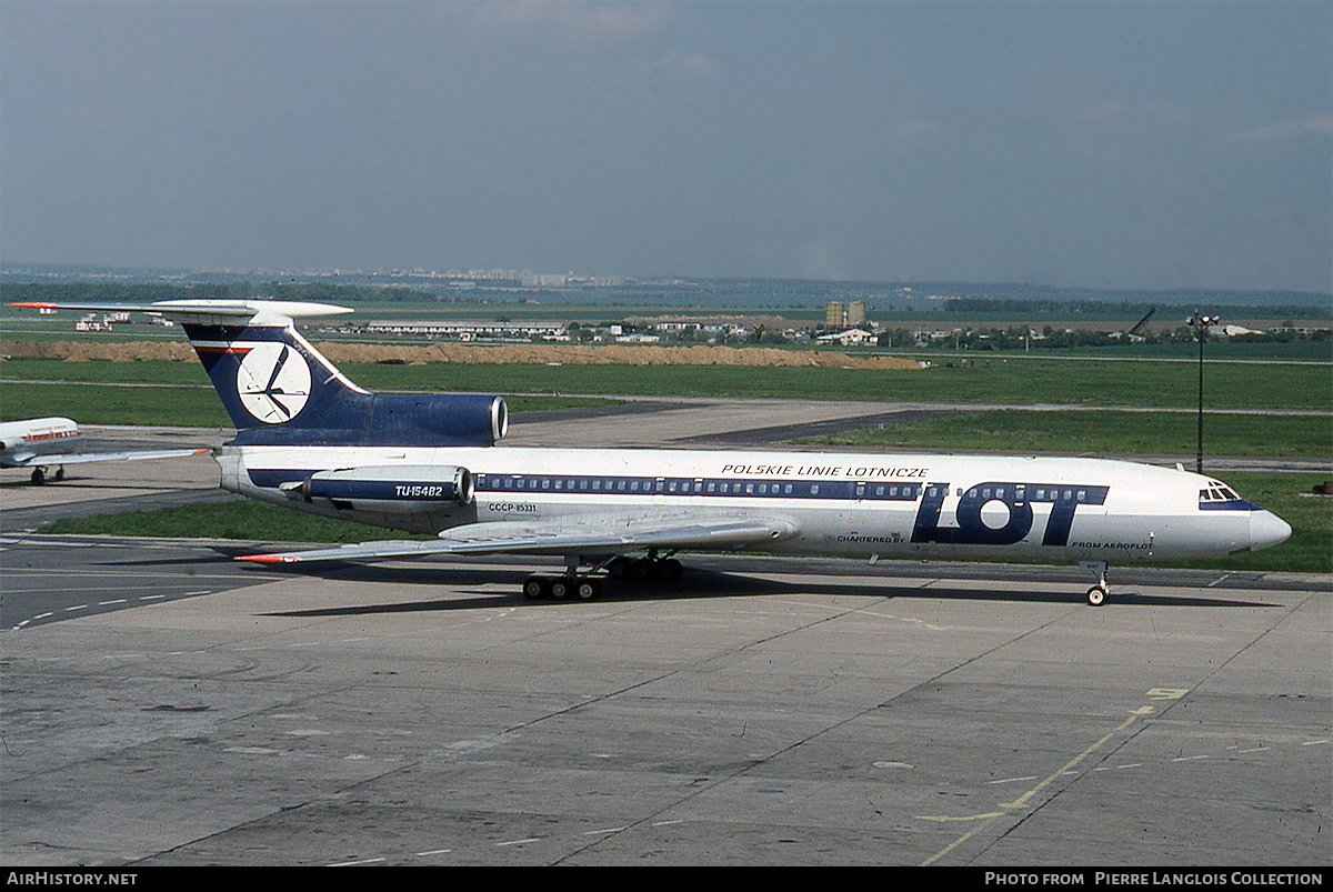 Aircraft Photo of CCCP-85331 | Tupolev Tu-154B-2 | LOT Polish Airlines - Polskie Linie Lotnicze | AirHistory.net #803157