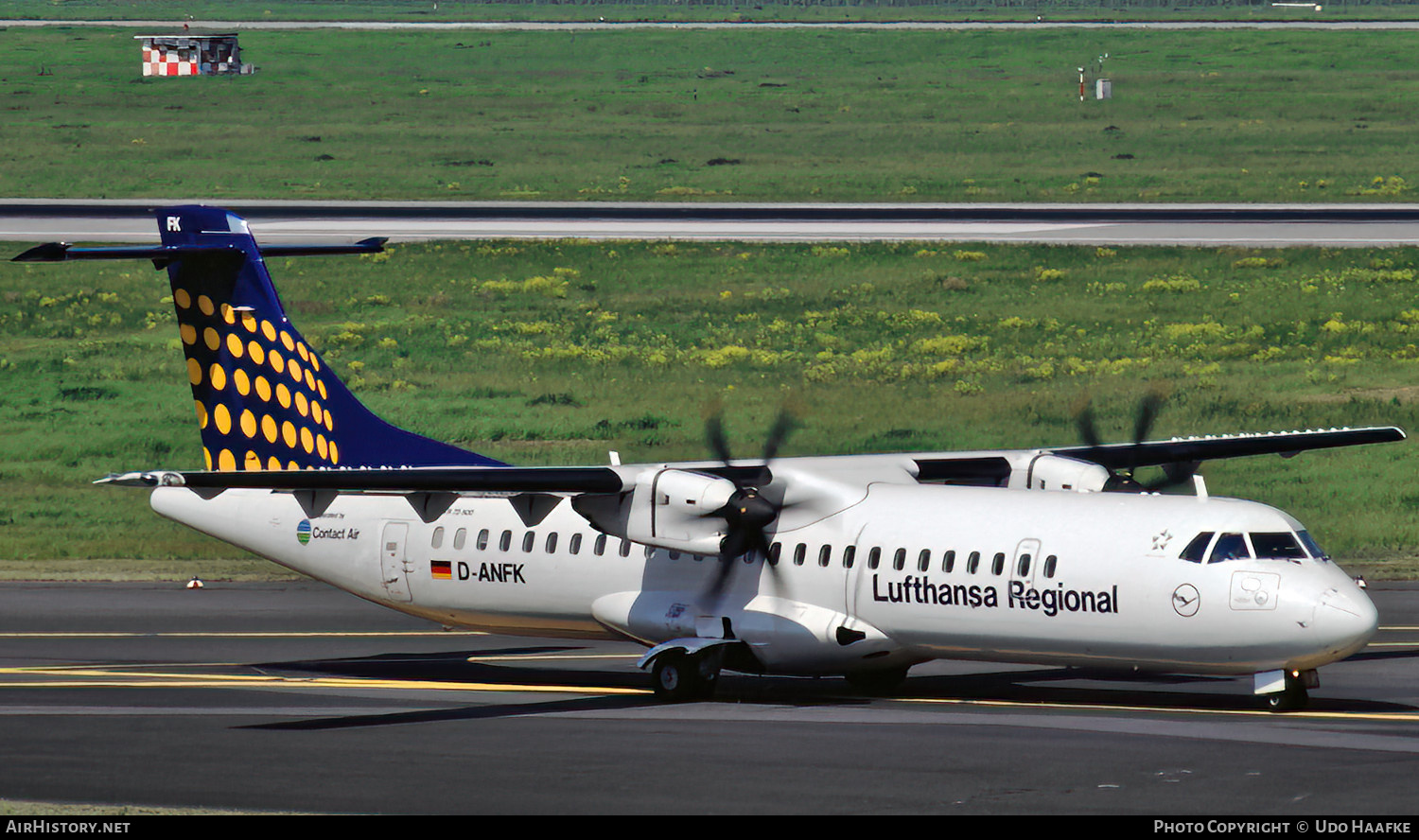 Aircraft Photo of D-ANFK | ATR ATR-72-500 (ATR-72-212A) | Lufthansa Regional | AirHistory.net #803171