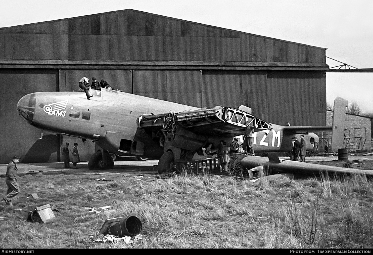 Aircraft Photo of G-AHZM | Handley Page HP-70 Halifax C8 | LAMS - London Aero & Motor Services | AirHistory.net #803186