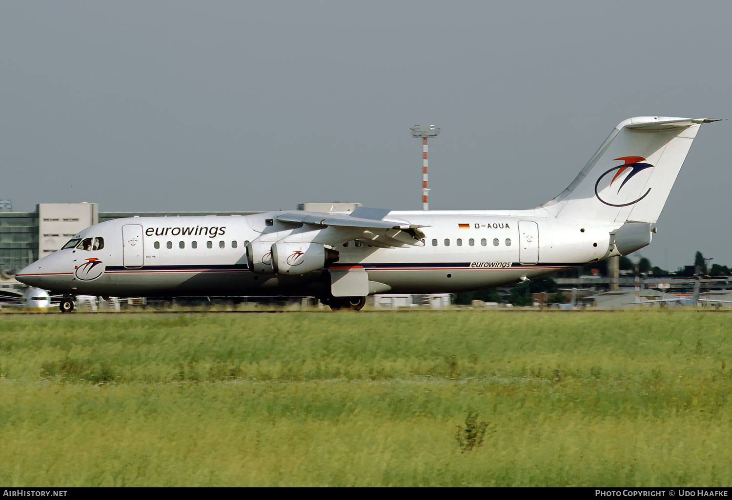 Aircraft Photo of D-AQUA | British Aerospace BAe-146-300 | Eurowings | AirHistory.net #803190