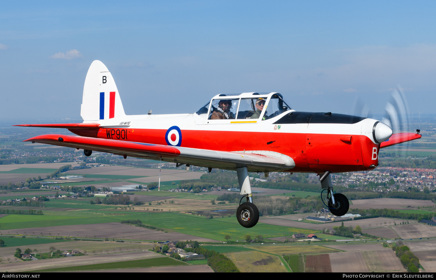 Aircraft Photo of OO-WPB / WP901 | De Havilland DHC-1 Chipmunk Mk22 | UK - Air Force | AirHistory.net #803195