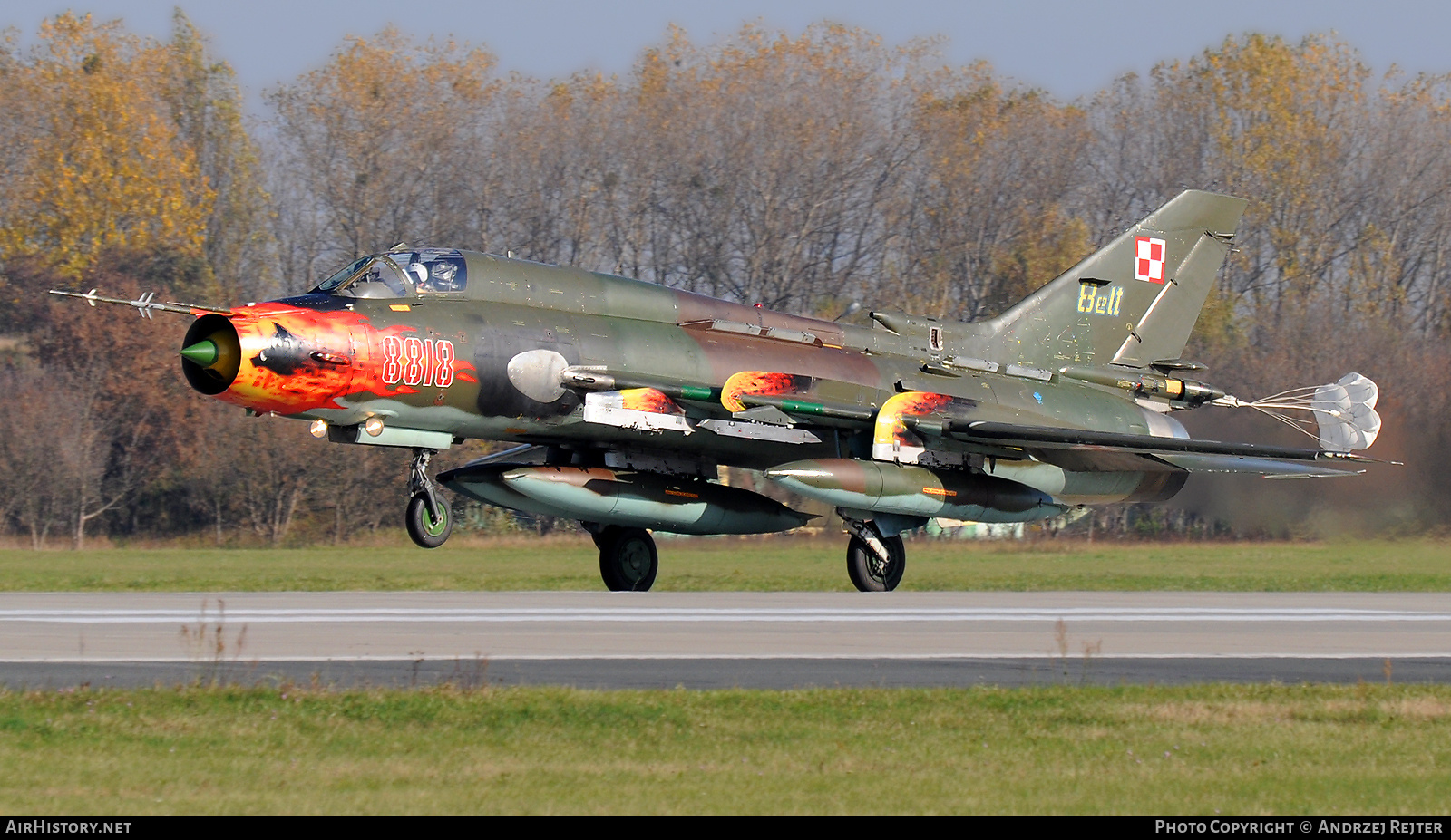 Aircraft Photo of 8818 | Sukhoi Su-22M4 | Poland - Air Force | AirHistory.net #803219
