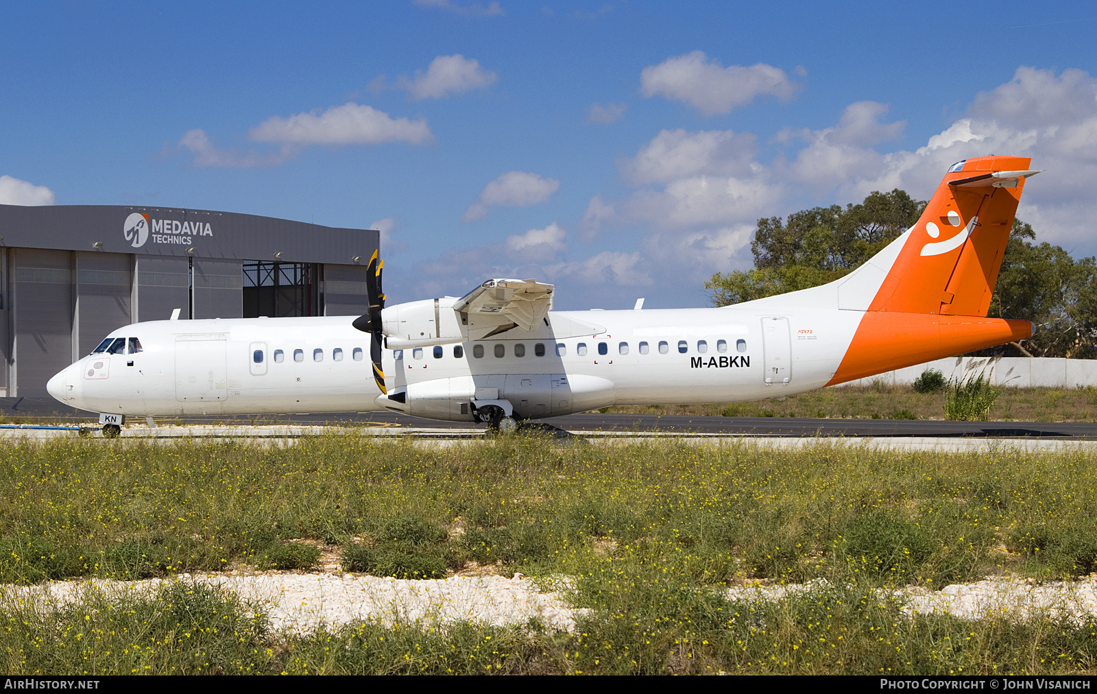 Aircraft Photo of M-ABKN | ATR ATR-72-500 (ATR-72-212A) | AirHistory.net #803234