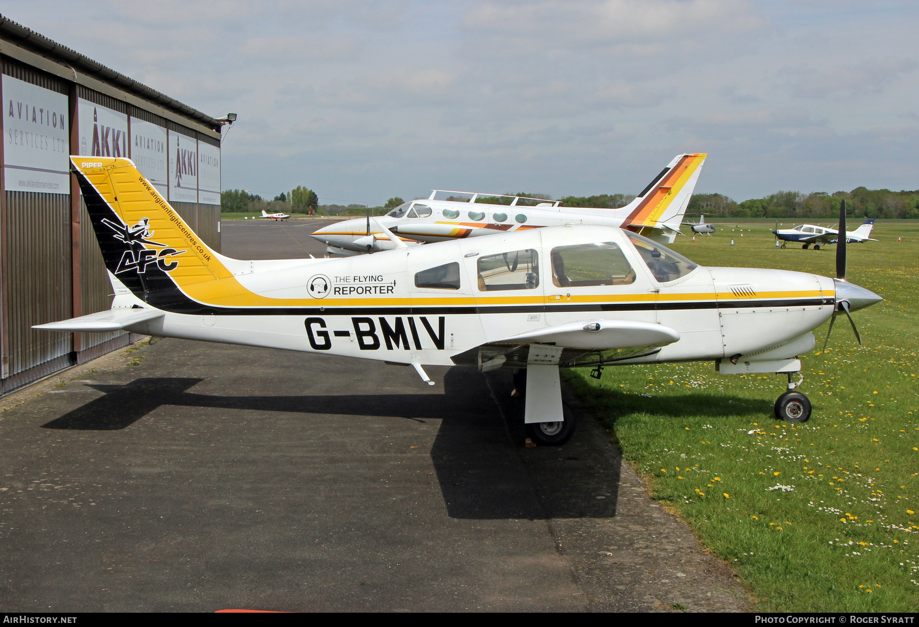 Aircraft Photo of G-BMIV | Piper PA-28R-201T Turbo Arrow III | Anglian Flight Centres | AirHistory.net #803238