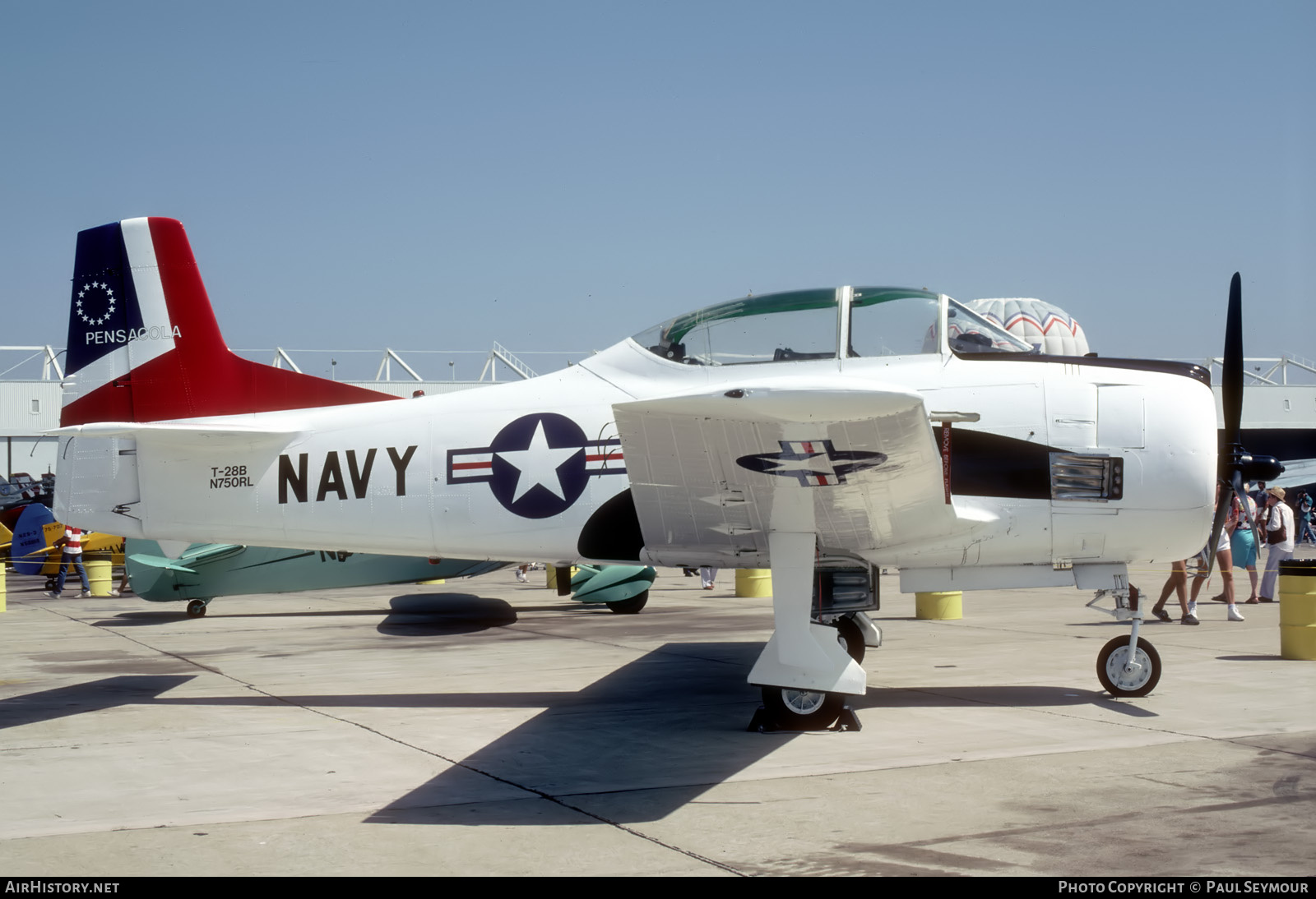 Aircraft Photo of N750RL | North American T-28B Trojan | USA - Navy | AirHistory.net #803240