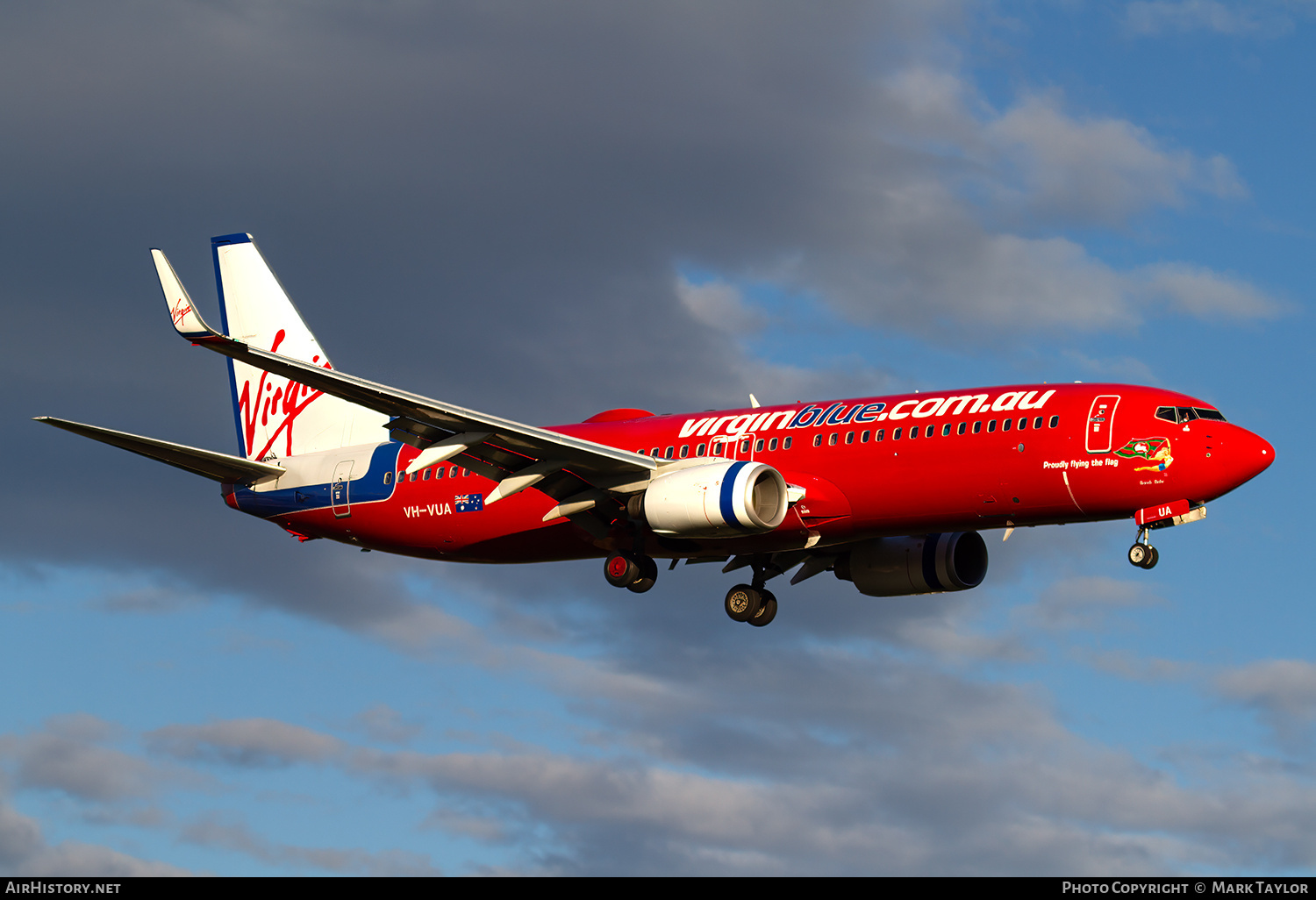 Aircraft Photo of VH-VUA | Boeing 737-8FE | Virgin Blue Airlines | AirHistory.net #803243