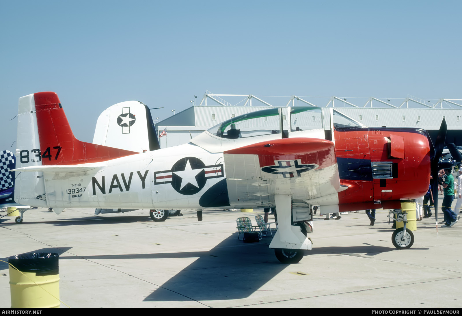 Aircraft Photo of N83AW / 138347 | North American T-28B Trojan | USA - Navy | AirHistory.net #803255