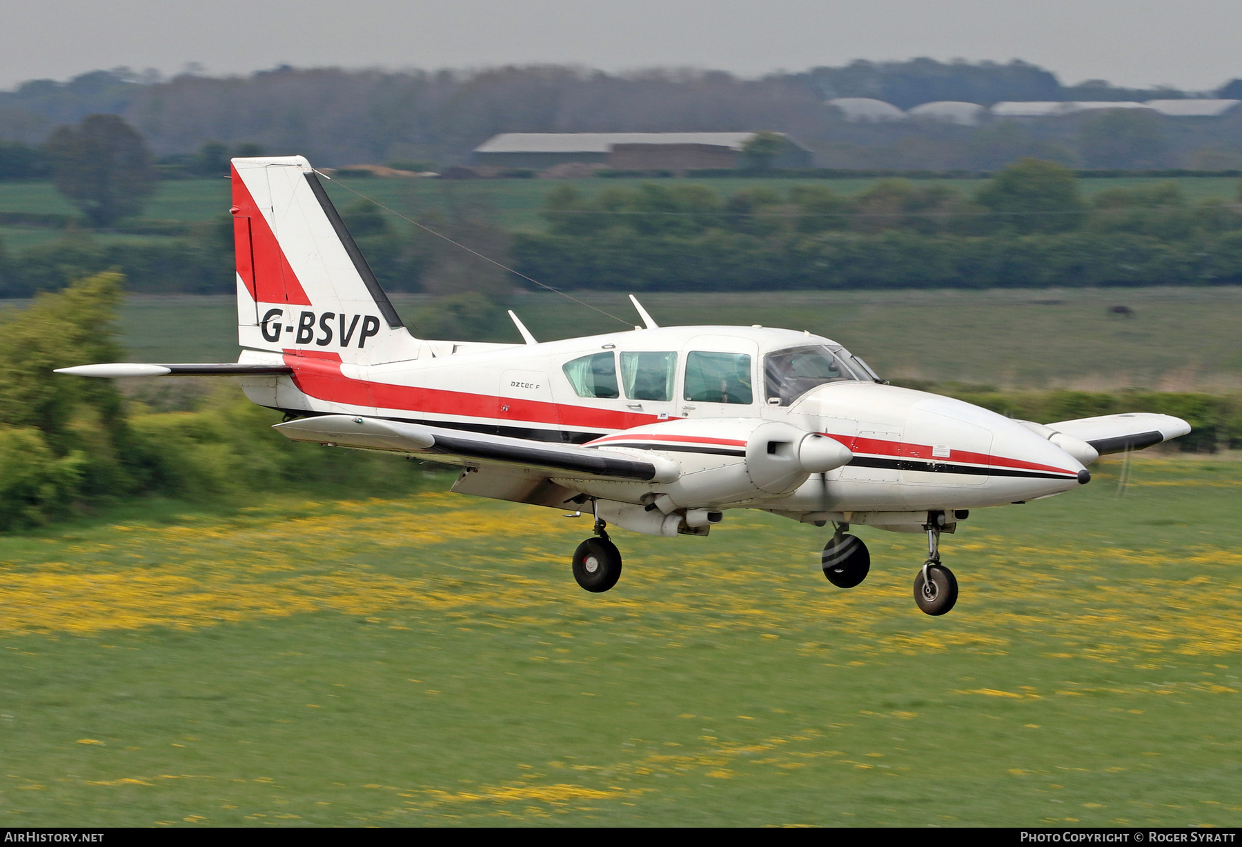 Aircraft Photo of G-BSVP | Piper PA-23-250 Aztec F | AirHistory.net #803277