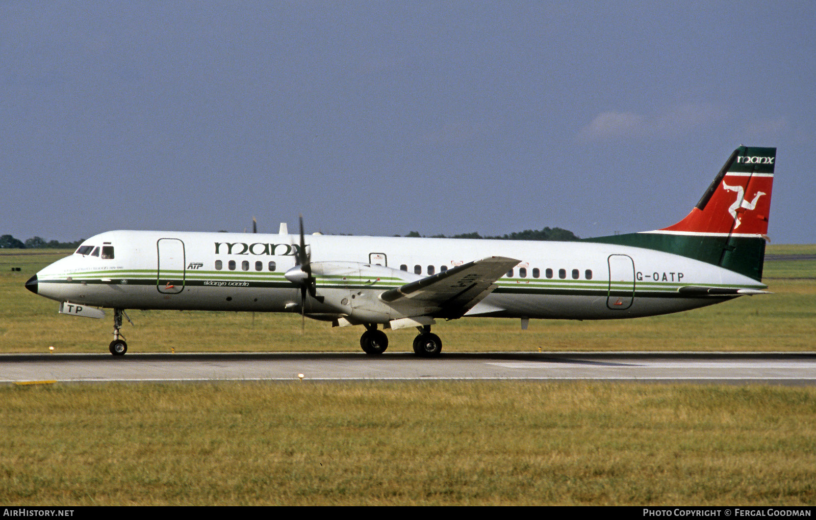 Aircraft Photo of G-OATP | British Aerospace ATP | Manx Airlines | AirHistory.net #803291