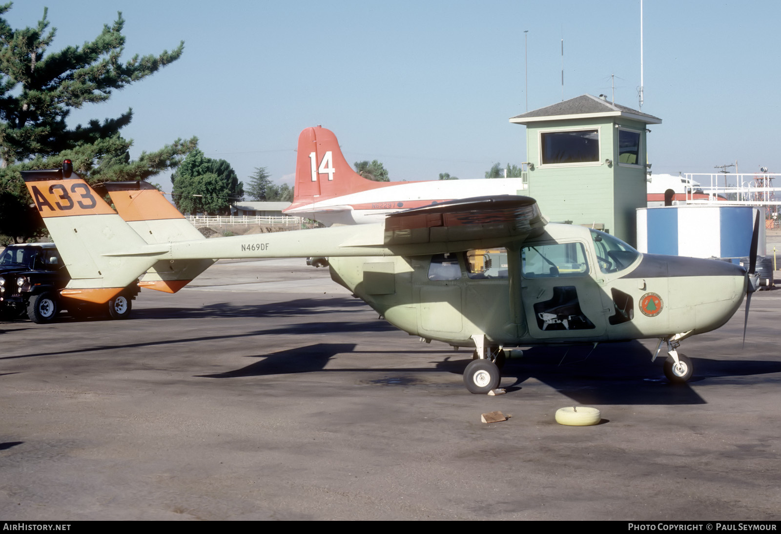 Aircraft Photo of N469DF | Cessna O-2A Super Skymaster | California Department of Forestry - CDF | AirHistory.net #803294