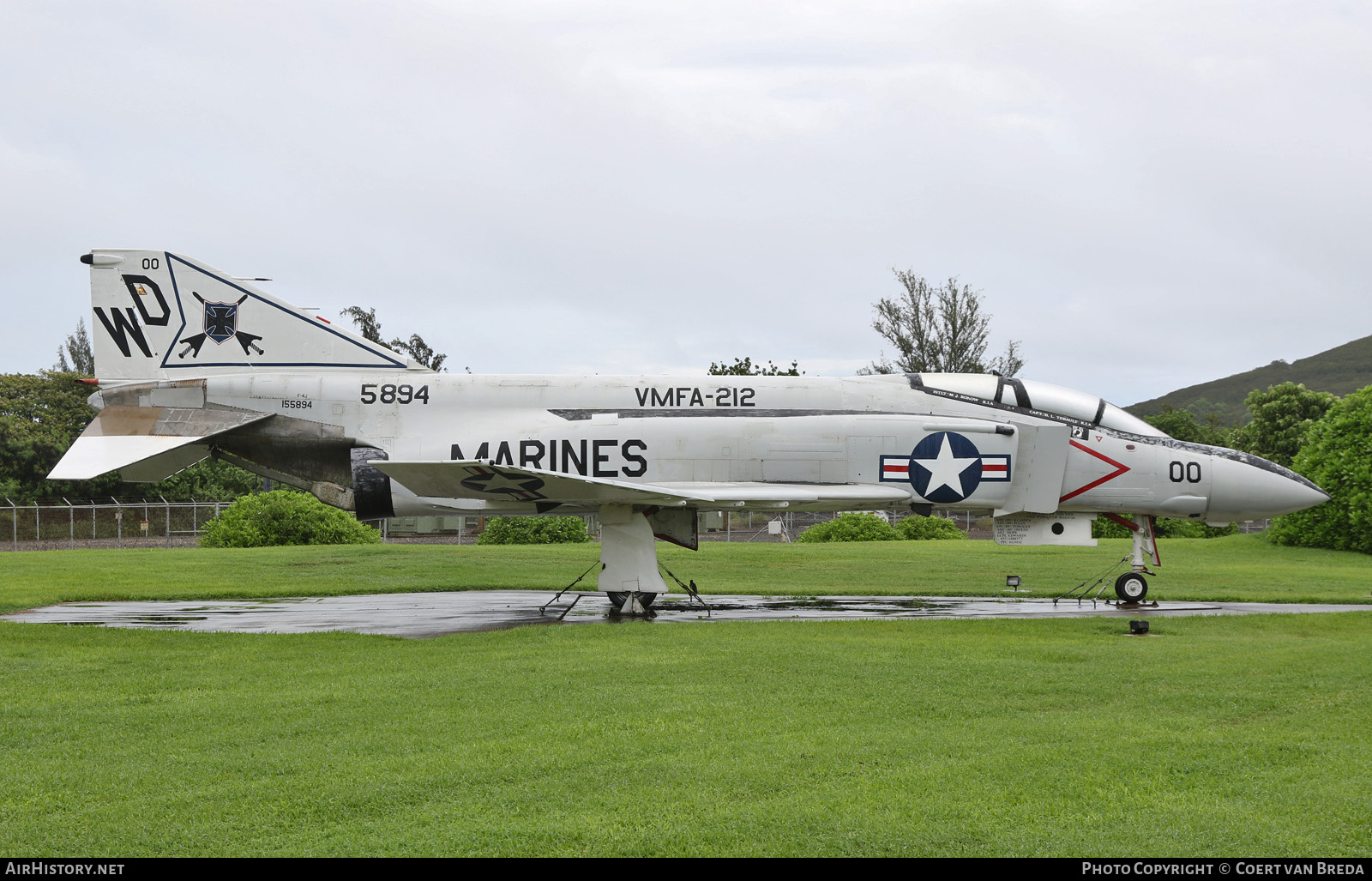 Aircraft Photo of 155894 | McDonnell Douglas F-4J Phantom II | USA - Marines | AirHistory.net #803310