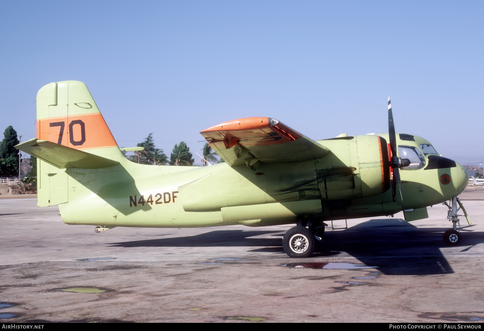 Aircraft Photo of N442DF | Grumman S-2A(AT) Tracker | California Department of Forestry - CDF | AirHistory.net #803321