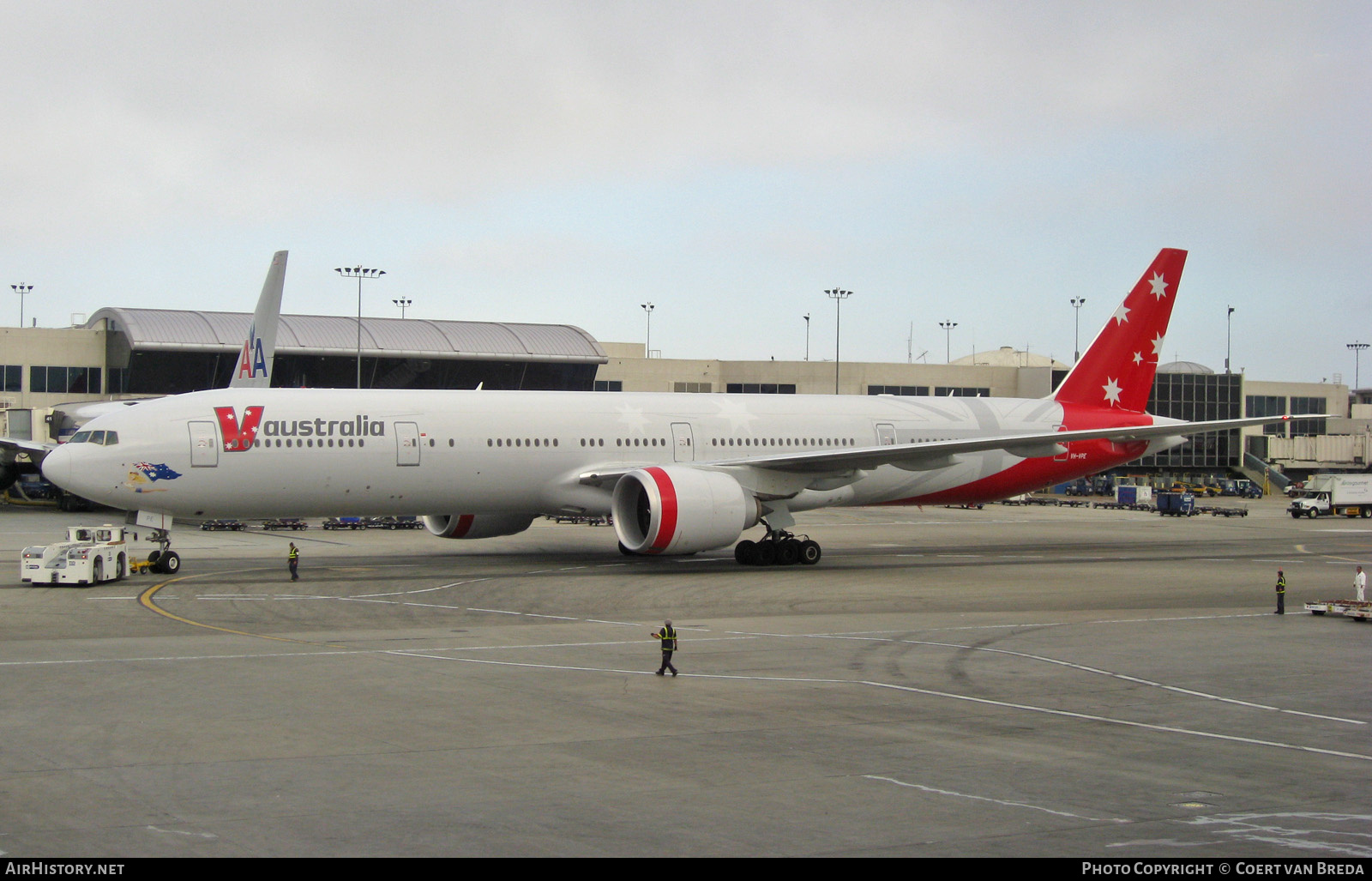 Aircraft Photo of VH-VPE | Boeing 777-3ZG/ER | V Australia | AirHistory.net #803332