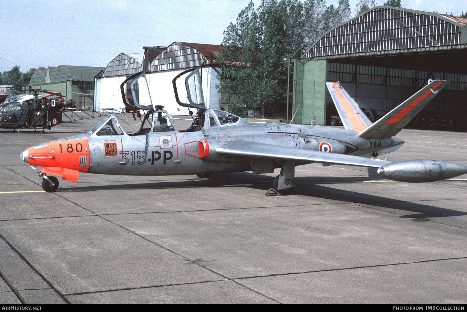 Aircraft Photo of 180 | Fouga CM-170R Magister | France - Air Force | AirHistory.net #803346
