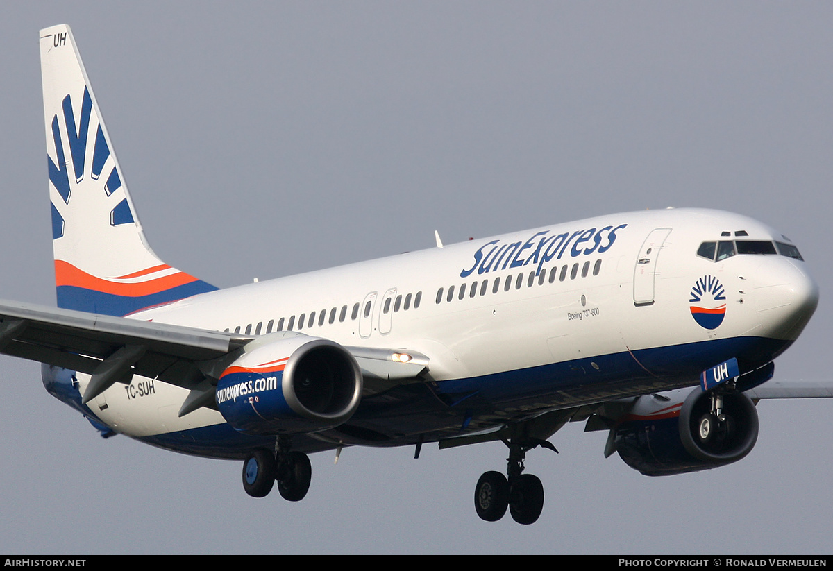 Aircraft Photo of TC-SUH | Boeing 737-8CX | SunExpress | AirHistory.net #803352
