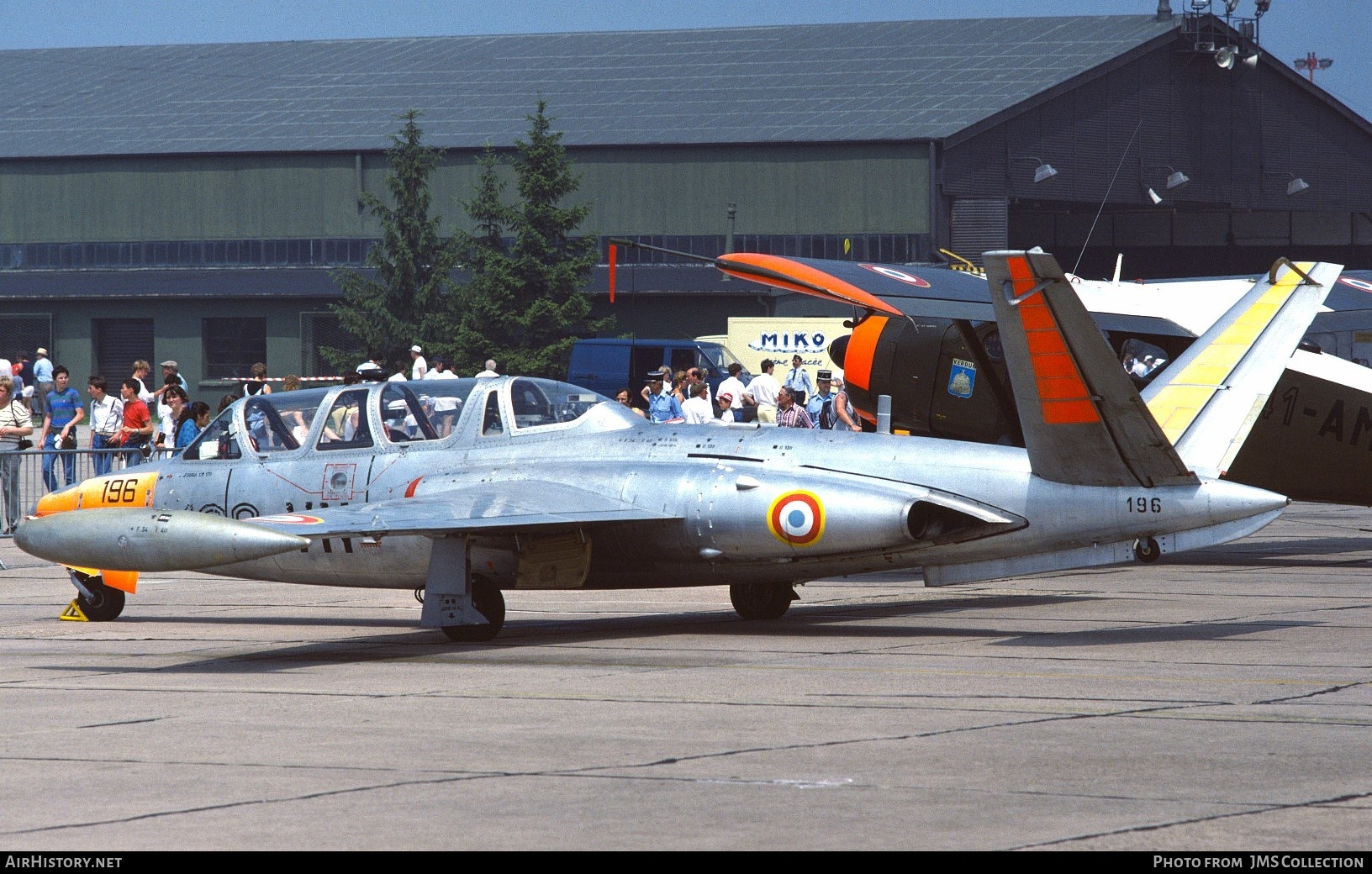 Aircraft Photo of 196 | Fouga CM-170R Magister | France - Air Force | AirHistory.net #803371