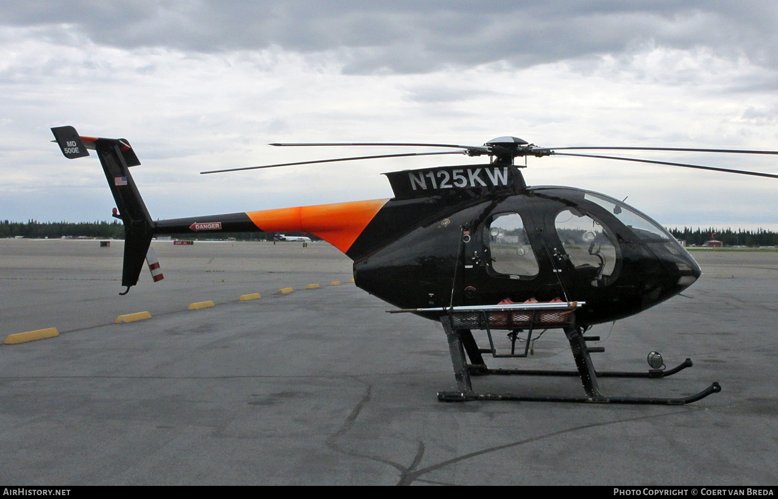 Aircraft Photo of N125KW | McDonnell Douglas MD-500E (369E) | AirHistory.net #803373