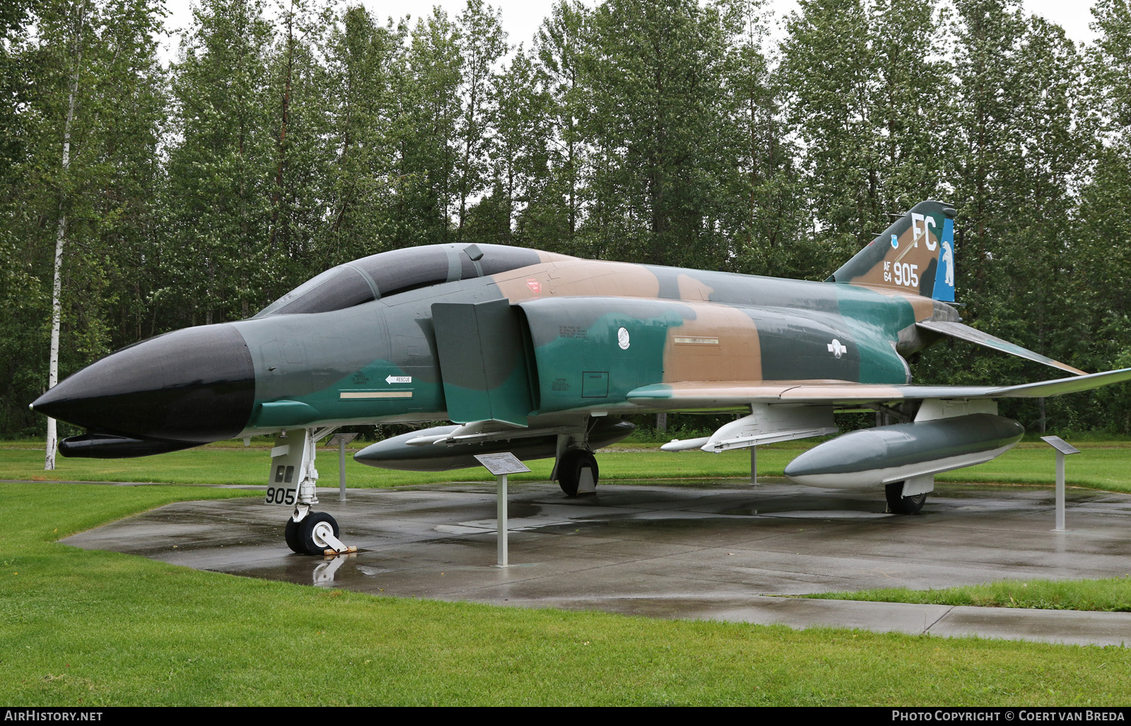 Aircraft Photo of 64-0905 / AF64-905 | McDonnell F-4C Phantom II | USA - Air Force | AirHistory.net #803391