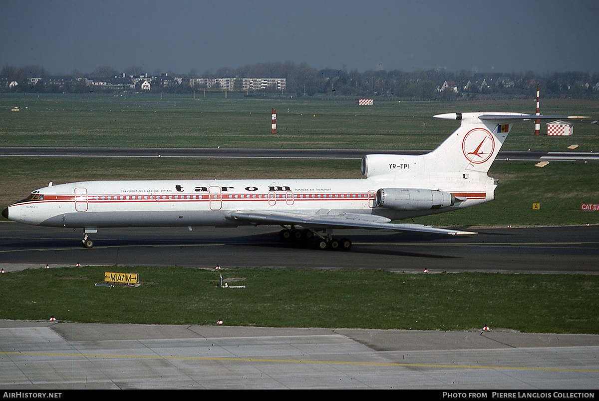 Aircraft Photo of YR-TPI | Tupolev Tu-154B-2 | TAROM - Transporturile Aeriene Române | AirHistory.net #803399