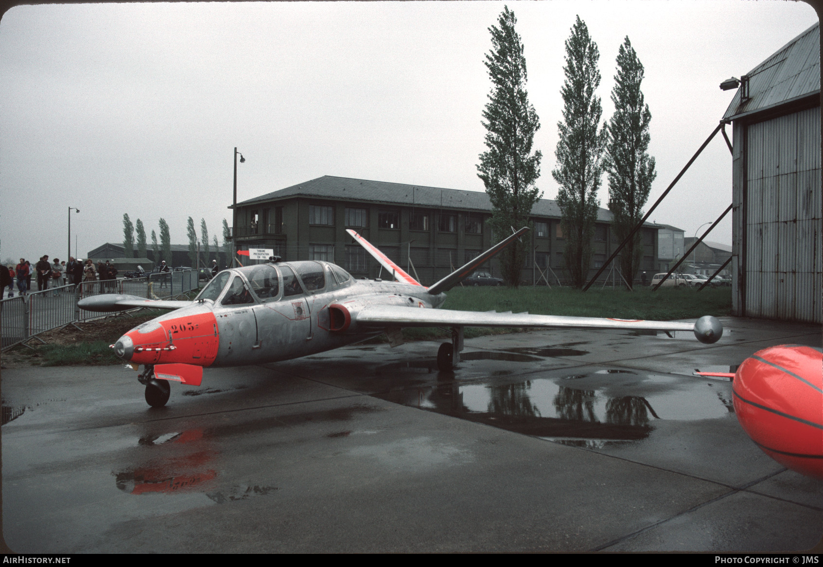 Aircraft Photo of 203 | Fouga CM-170R Magister | France - Air Force | AirHistory.net #803400
