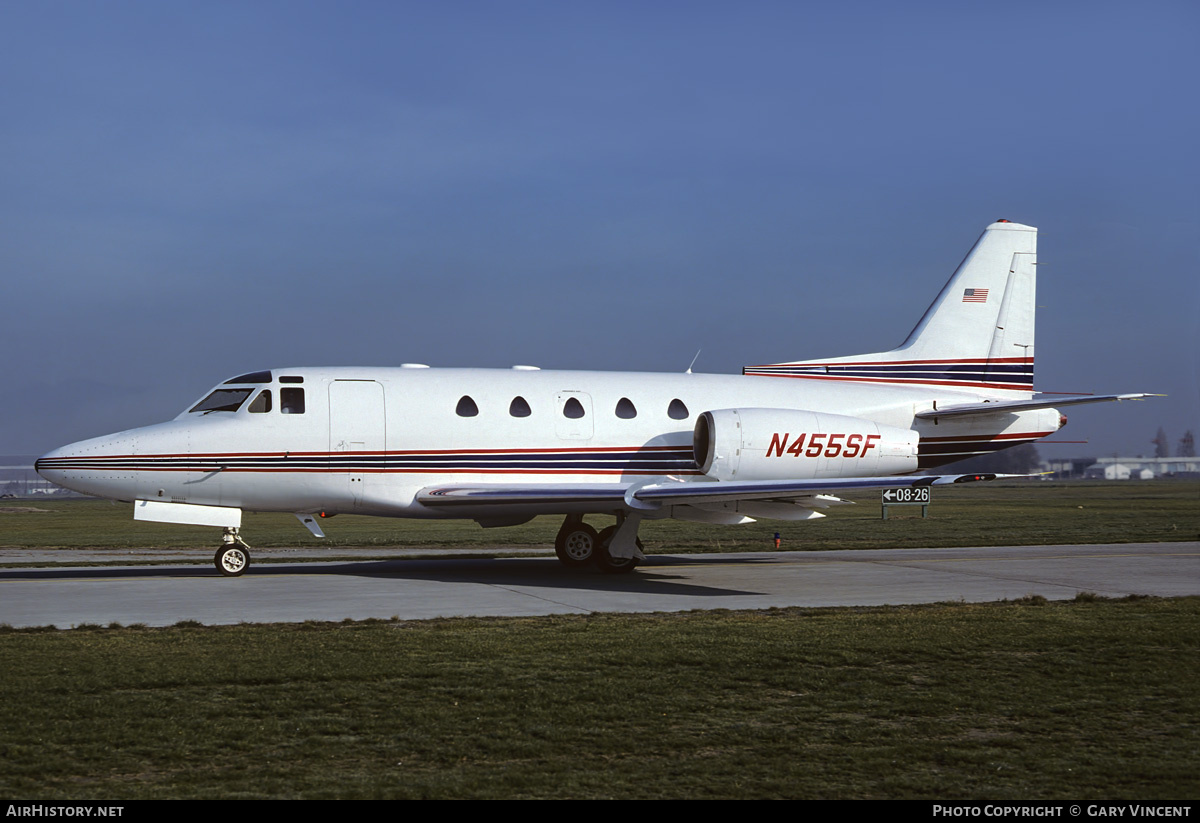Aircraft Photo of N455SF | North American Rockwell NA-465 Sabreliner 65 | AirHistory.net #803403